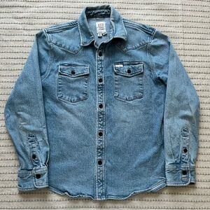 Topo Designs denim workwear shirt